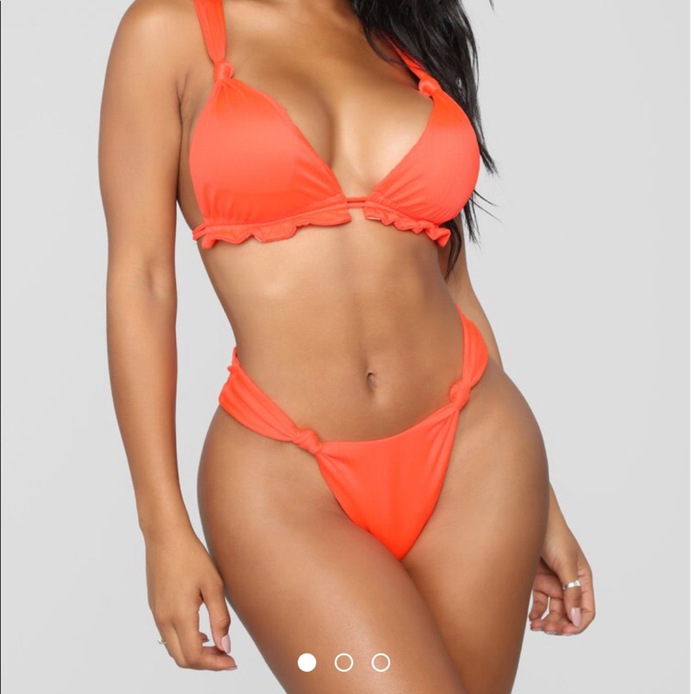 Fashion Nova Coral Bathing suit